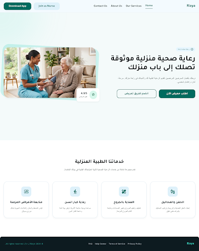 لوحة التحكم الإدارية وإدارة الكوادر (Hospital & Admin Web)